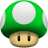 Mario 1-Up Mushroom